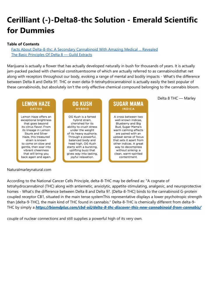 cerilliant delta8 thc solution emerald scientific