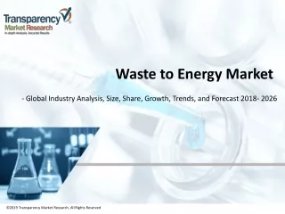 waste to energy market