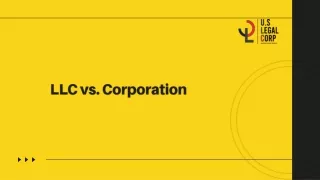 llc vs corporation