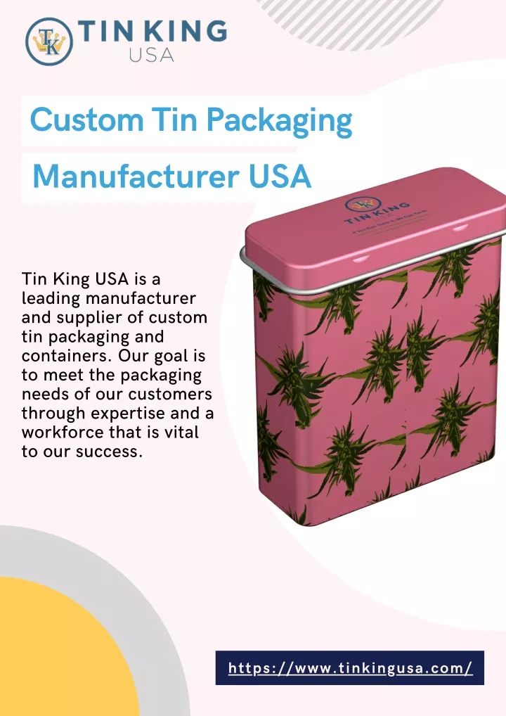 c ust om tin packaging