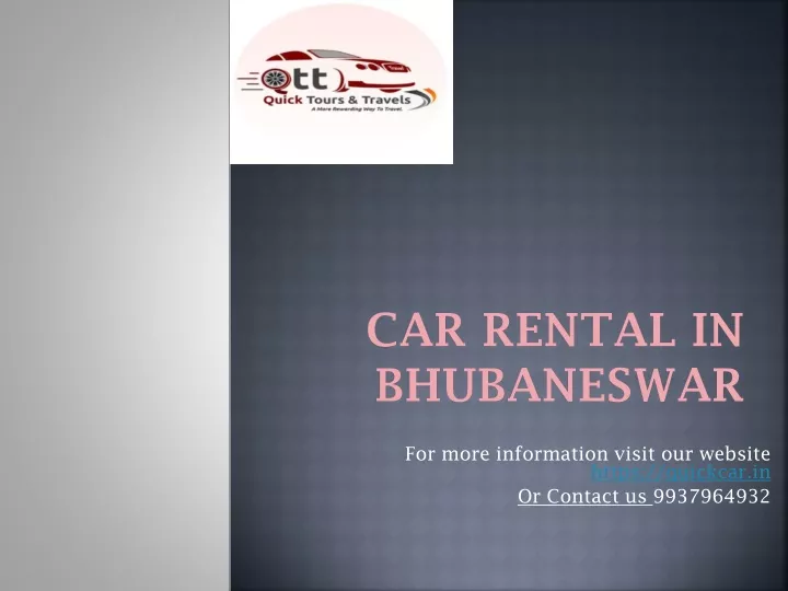 car rental in bhubaneswar
