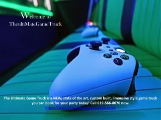 w elcome to theultimategametruck