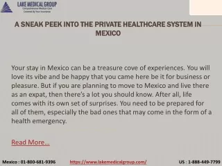 a sneak peek into the private healthcare system