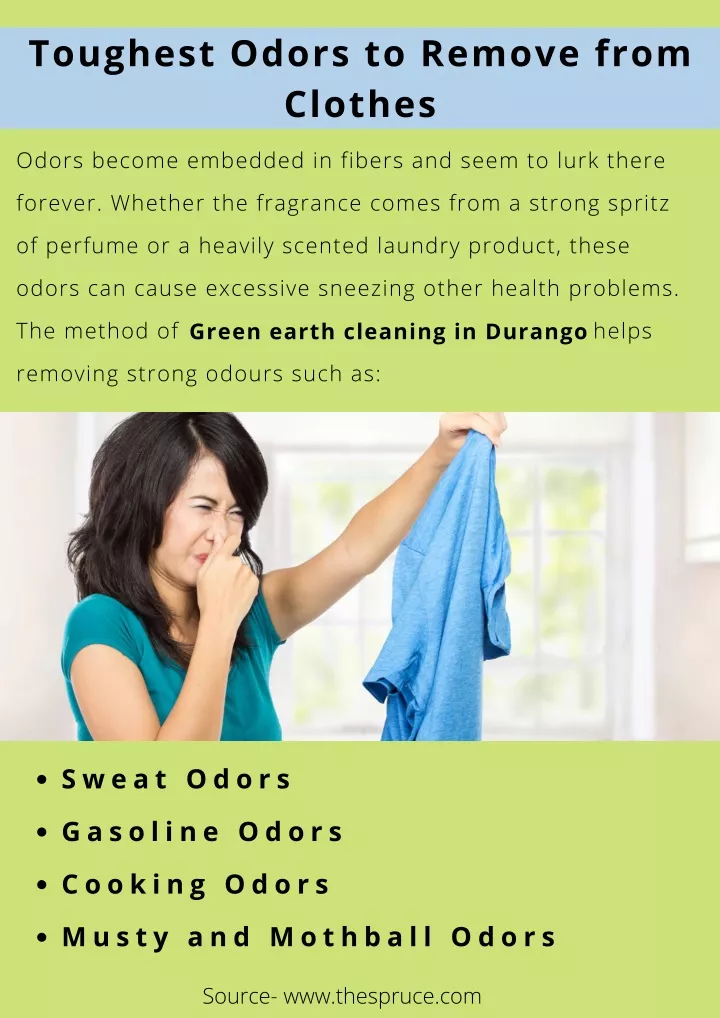 toughest odors to remove from clothes