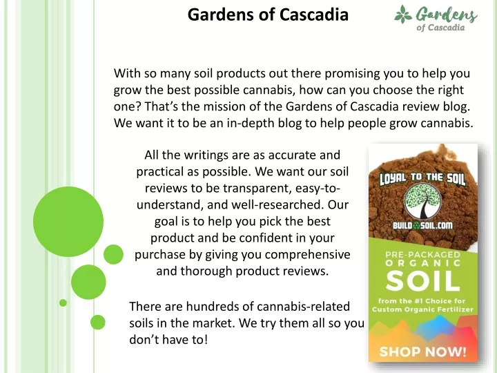 gardens of cascadia