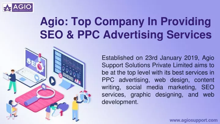 agio top company in providing seo ppc advertising
