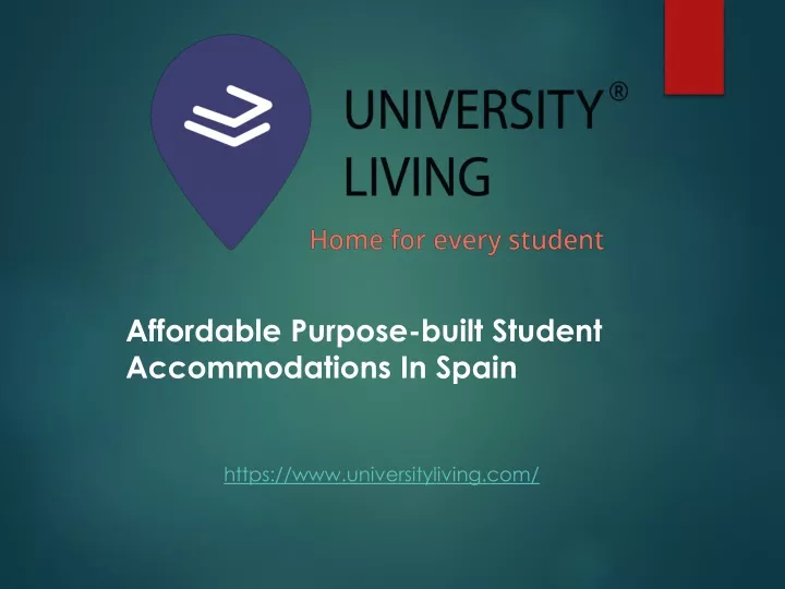 affordable purpose built student accommodations