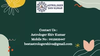 Best astrologer in Toronto | Famous Astrologer in Toronto