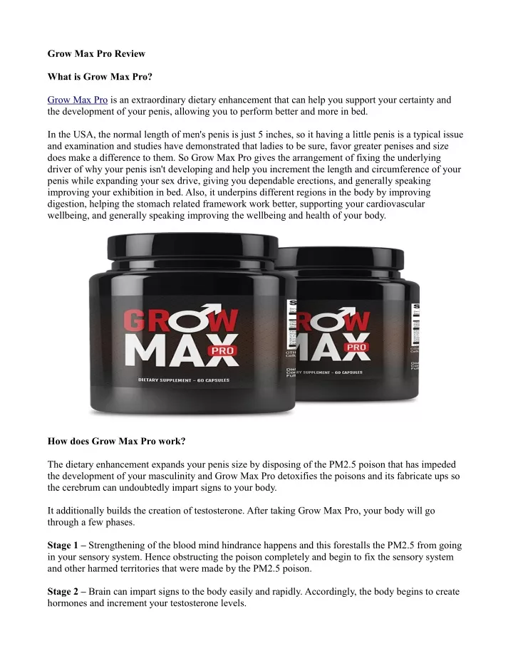grow max pro review