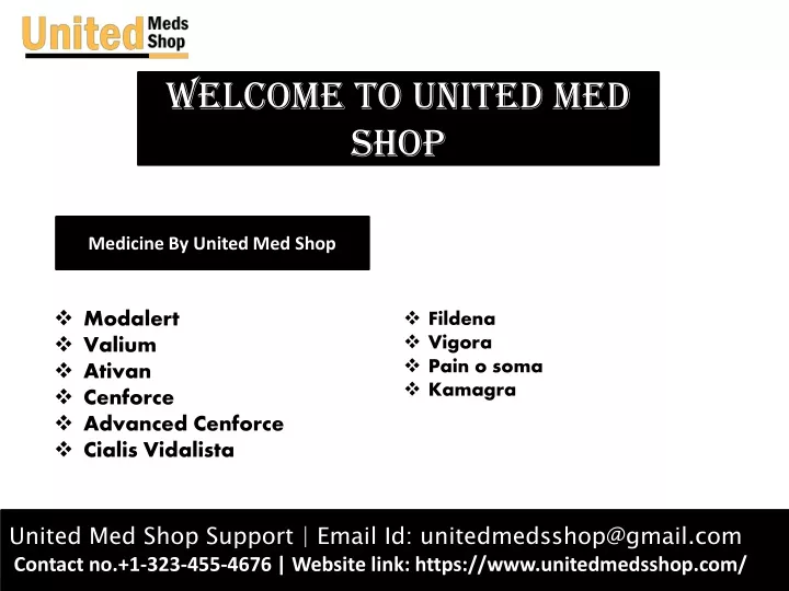 welcome to united med shop