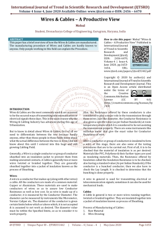 international journal of trend in scientific