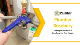 Get Expert Plumber In Rosebery For Your Needs