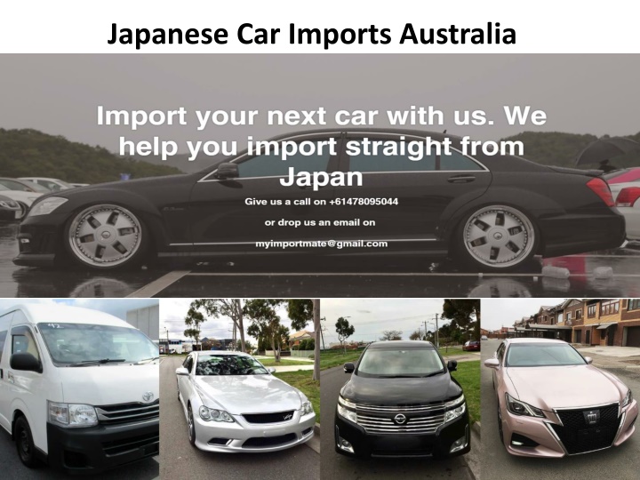 japanese car imports australia