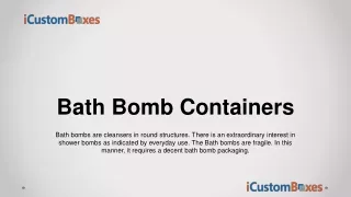 bath bomb c ontainers