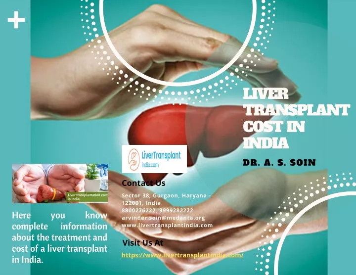 liver transplant cost in india dr a s soin