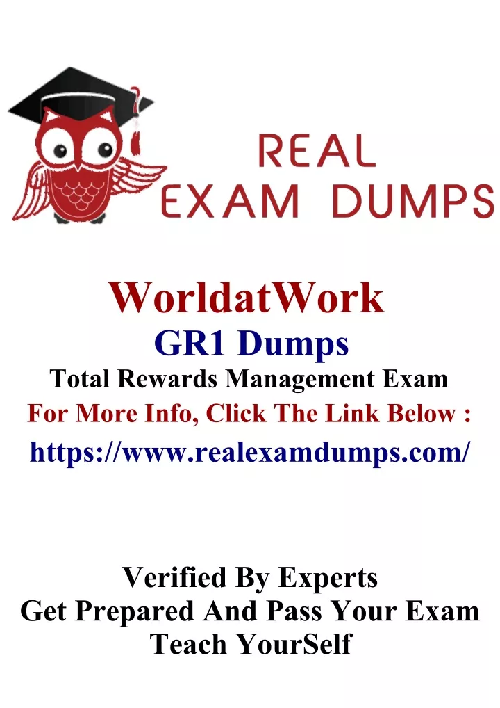 worldatwork gr1 dumps total rewards management