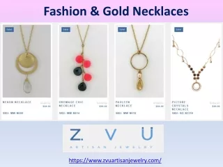 Fashion & Gold Necklaces