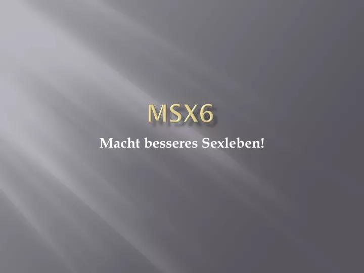 macht besseres sexleben