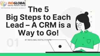 The 5 Big Steps to Each Lead – A CRM is a Way to Go!