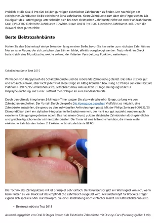 Die 6 besten Hacks - Elektrische Zahnpflege Wow!  2020