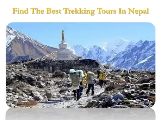 Find The Best Trekking Tours in Nepal