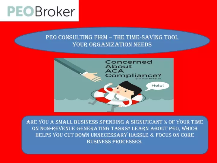 peo consulting firm the time saving tool your