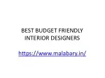 Best Interior Designers - slide 1