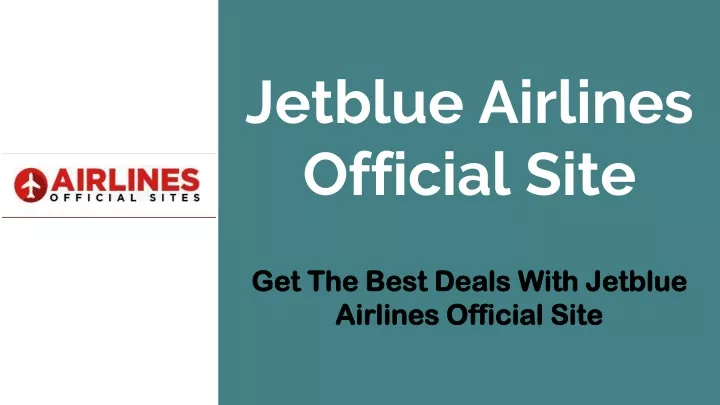 jetblue airlines official site