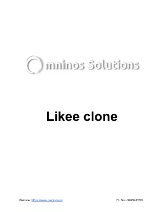 Likee Clone- Omninos Solutions