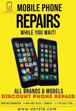 Discount Phone Repair – Smartphone Repair Center Langley