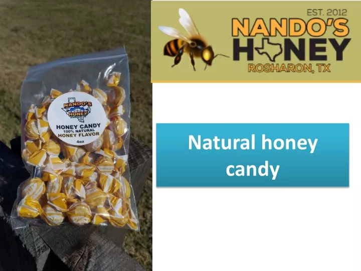 natural honey candy