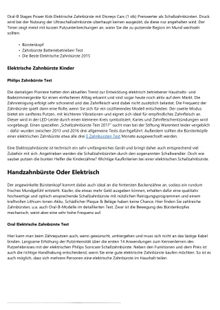 3 beste Tricks - Zahnbürste Batteriebetrieben Test   2020