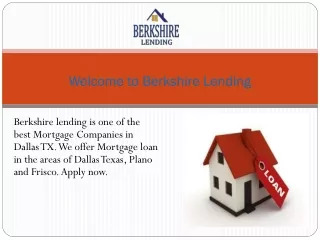 Mortgage Loan in Addison Texas