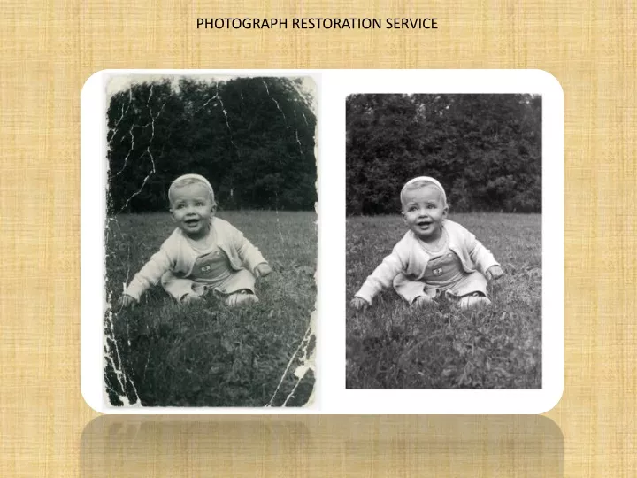 photograph restoration service