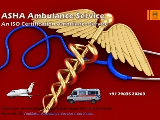 asha ambulance service an iso certification ambulance service