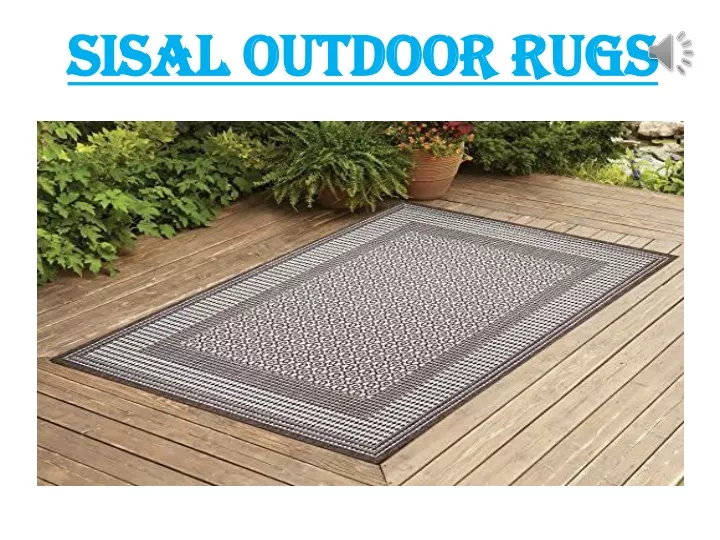 sisal outdoor rugs