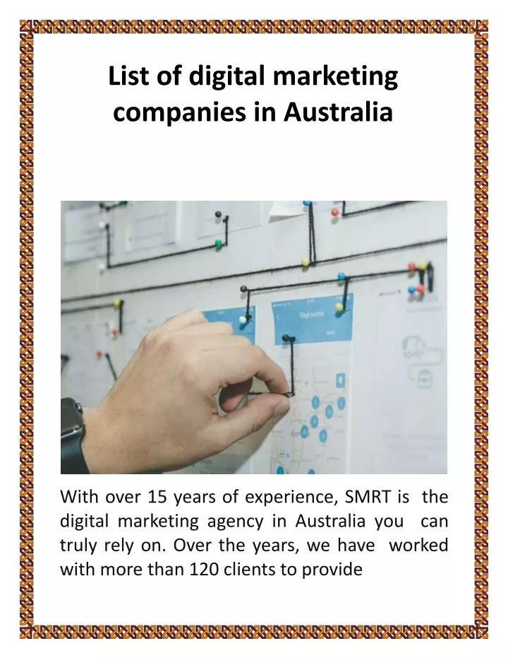 list of digital marketing companies in australia