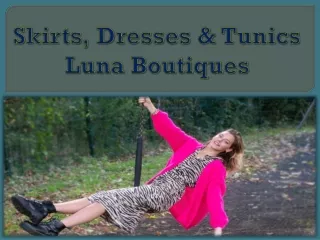 Skirts, Dresses & Tunics | Luna Boutiques