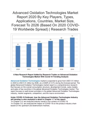 advanced oxidation technologies market report