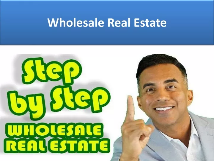wholesale real estate