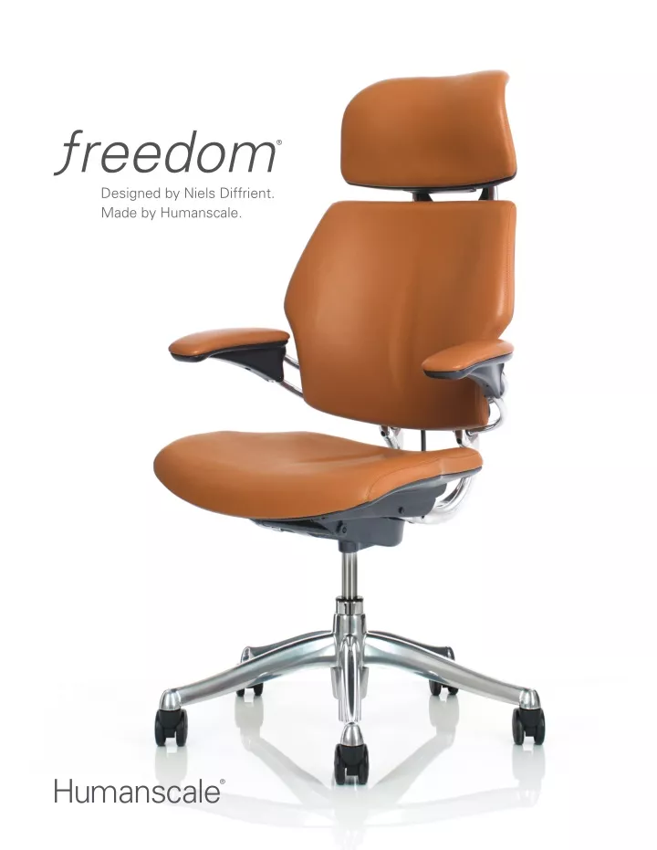 designed by niels diffrient made by humanscale