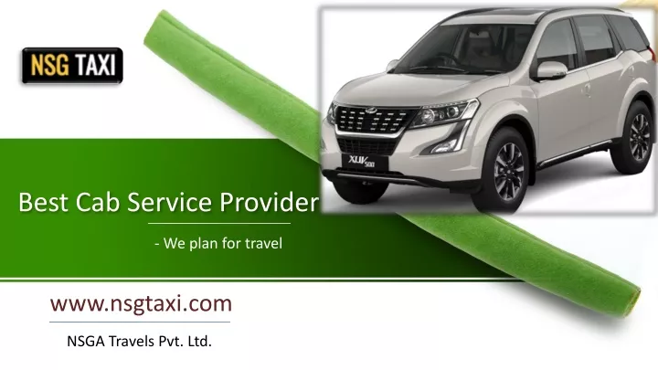 best cab service provider