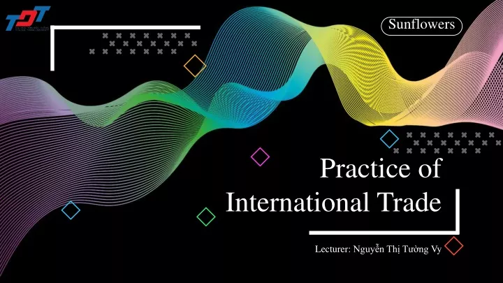 practice of international trade