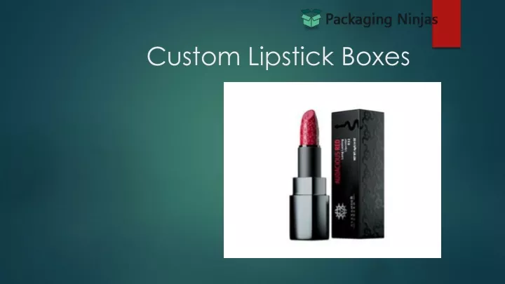 custom lipstick boxes