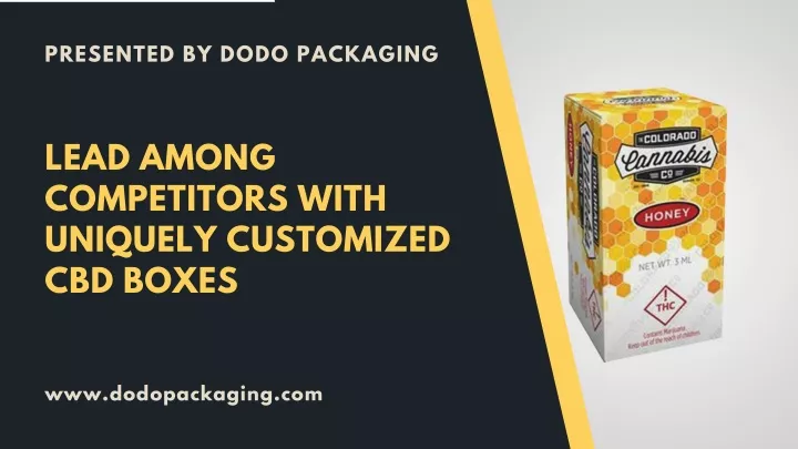 presented by dodo packaging