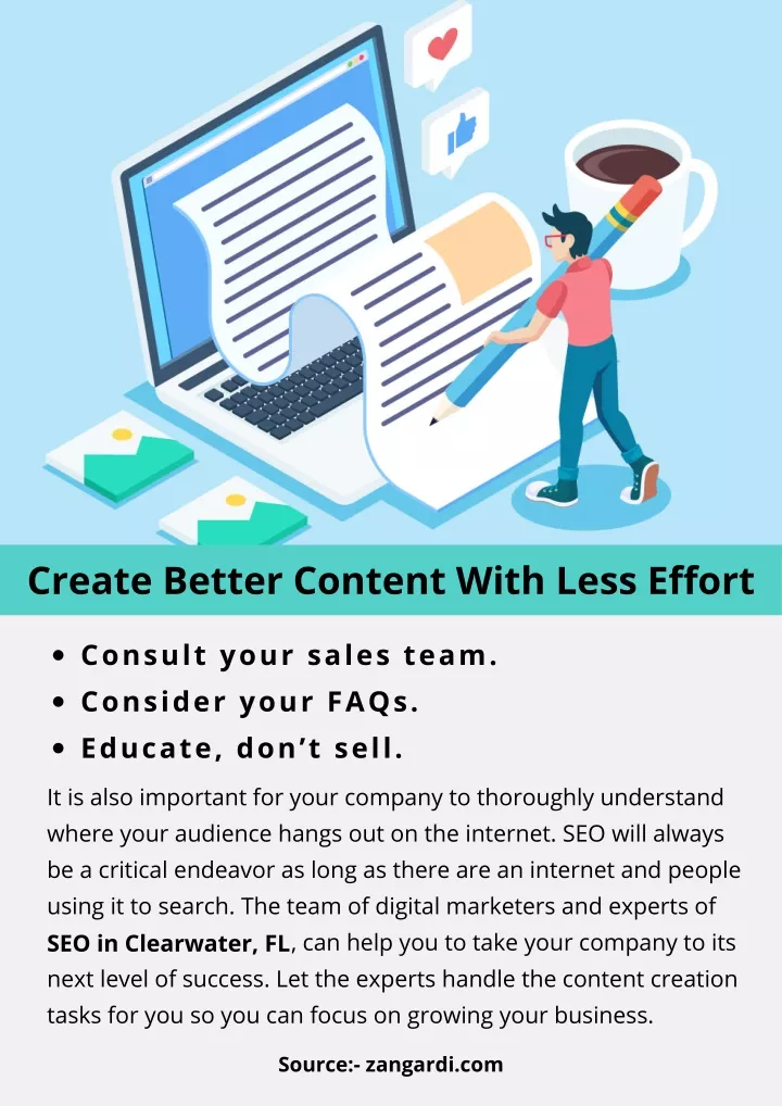 create better content with less effort