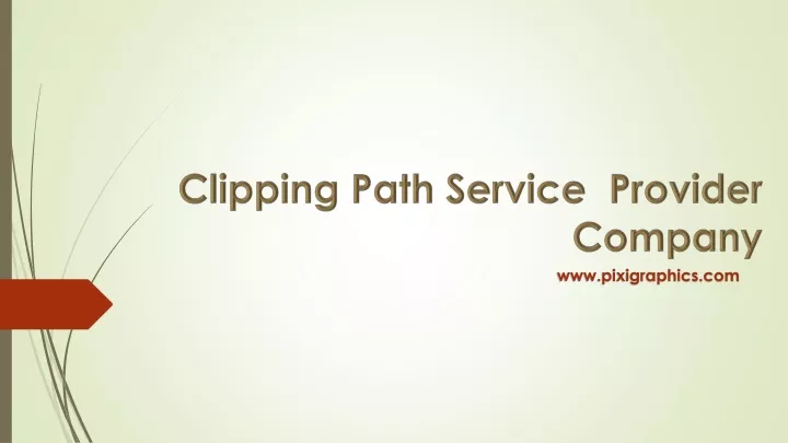 c lipping p ath service provider c ompany