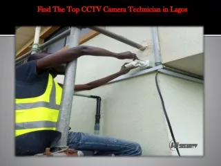 Find The Top CCTV Camera Technician in Lagos