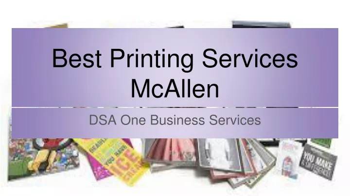 best printing services mcallen