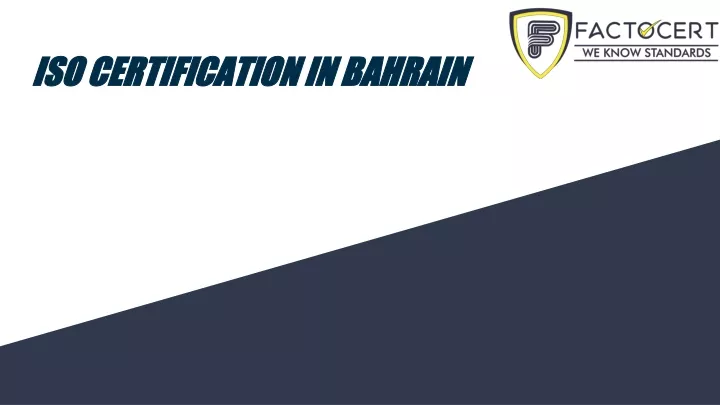 iso certification in bahrain iso certification